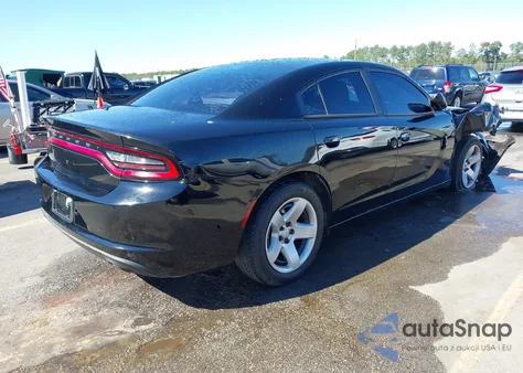 2015 Dodge Charger Police z USA, uszkodzony, nr VIN 2C3CDXAT8FH925203